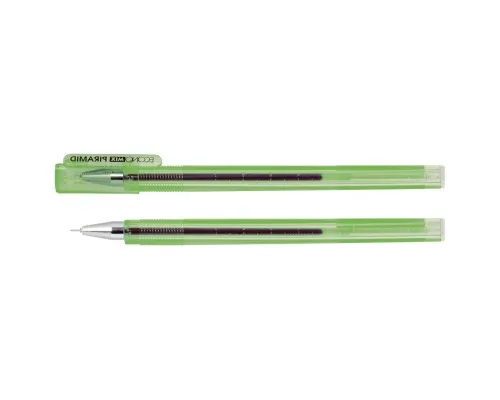 Ручка гелева Economix PIRAMID 0,5 мм, зелена (E11913-04)