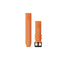 Ремінець до смарт-годинника Garmin fenix 6 22mm QuickFit Ember Orange Silicone (010-12863-01)