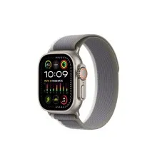 Смарт-годинник Apple Watch Ultra 2 GPS + Cellular, 49mm Titanium Case with Green/Grey Trail Loop - M/L (MRF43UL/A)