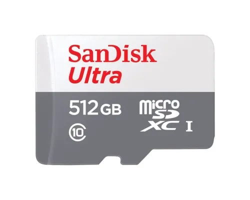 Карта памяти SanDisk 512GB microSDXC class 10 UHS-I Ultra (SDSQUNR-512G-GN3MN)