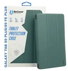 Чехол для планшета BeCover Smart Case Samsung Tab S9 Plus (SM-X810/SM-X816)/S9 FE Plus (SM-X610/SM-X616) 12.4" Dark Green (710323)