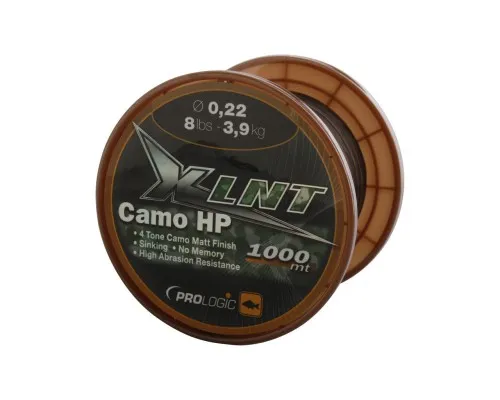 Волосінь Prologic XLNT HP 1000m 8lbs 3.9 kg 0.22 mm Camo (1846.02.29)