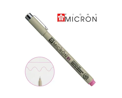 Лайнер Sakura Pigma Micron (0.1) 0,25 мм Розовый (084511306325)