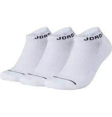 Шкарпетки Nike U ED CUSH POLY NS 3PR 144 DX9656-100 46-50 3 пари Білий (196152694294)