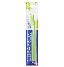 Дитяча зубна щітка Curaprox CS Kids ультрам'яка d 0.09 мм (4-12 років) Зелений (CS Kids-02)