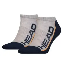 Шкарпетки Head Performance Sneaker 2 пари 791018001-870 Сірий/Синій 35-38 (8718824742847)