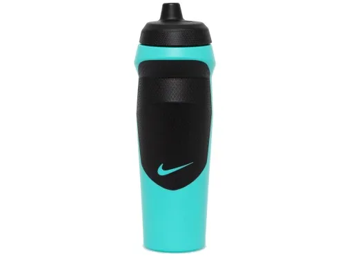 Бутылка для воды Nike Hypersport Bottle 20 OZ мятний, чорний 600 мл N.100.0717.398.20 (887791360120)
