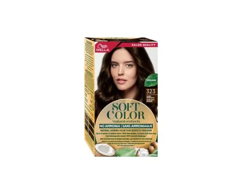 Фарба для волосся Wella Soft Color Безаміачна 323 - Темна робуста (3616302076833)