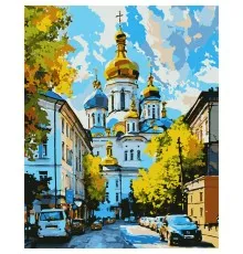 Картина по номерам Santi Утро в Киеве 40*50 (954837)