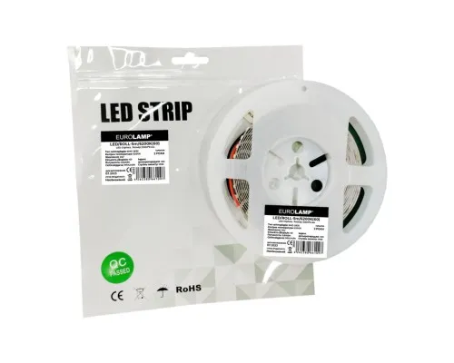 Світлодіодна стрічка Eurolamp LED/ROLL 24V, 6200K 5м