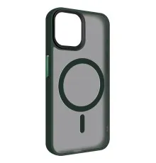 Чохол до мобільного телефона Armorstandart Uniq Magsafe Apple iPhone 15 Dark Green (ARM75320)