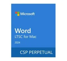 Офісний додаток Microsoft Word LTSC for Mac 2024 Commercial Software, Perpetual (DG7GMGF0PN40_0001)