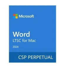 Офісний додаток Microsoft Word LTSC for Mac 2024 Commercial Software, Perpetual (DG7GMGF0PN40_0001)