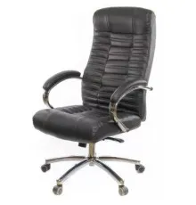 Офісне крісло Аклас Атлант CH ANF Чорне (13208)