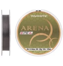 Шнур Favorite Arena PE 100m (silver gray) #0.4/0.104mm 8lb/3.5kg (1693.10.95)