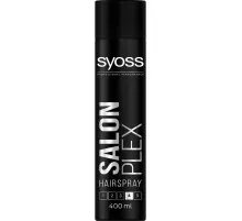 Лак для волосся Syoss Salon Plex (фіксація 4) 400 мл (5201143734301/4015100204315)
