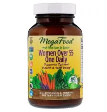 Мультивитамин MegaFood Мультивитамины для женщин 55+, Women Over 55 One Daily, 60 (MGF-10352)