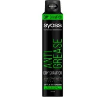 Сухий шампунь Syoss Anti-Grease для жирного волосся 200 мл (9000100695800)