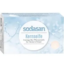 Твердое мыло Sodasan для чувствительной кожи Неароматизированное 100 г (4019886079129)