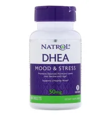 Вітамінно-мінеральний комплекс Natrol Дегідроепіандростерон 50 мг, DHEA, 60 таблеток (NTL-16106)