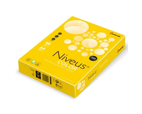 Папір Mondi Niveus COLOR intensive Mustard A4, 80g, 500sh (A4.80.NVI.IG50.500)