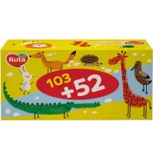 Салфетки косметические Ruta Kids 2 слоя 155 листов (4820023748422)