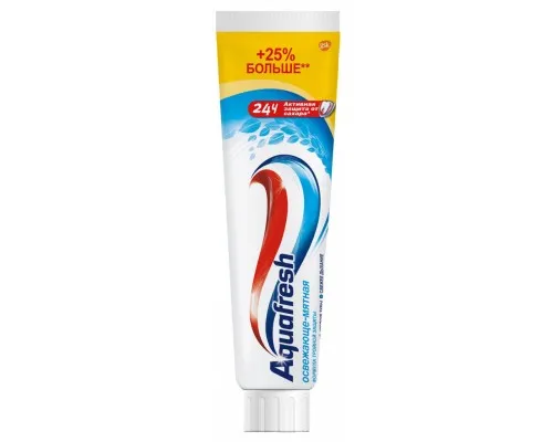 Зубная паста Aquafresh Освежающе-мятная без упаковки 125 мл (5000469151010)