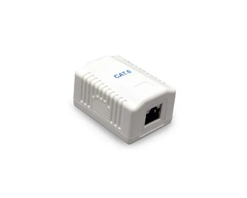 Компютерна розетка Cablexpert RJ45x1 FTP, cat.6 (NCAC-1F6-01)
