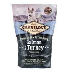 Сухий корм для собак Carnilove Puppy Salmon and Turkey 1.5 кг (8595602508839)