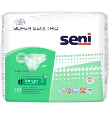 Підгузки для дорослих Seni Super Trio Large 10 шт (5900516691714)