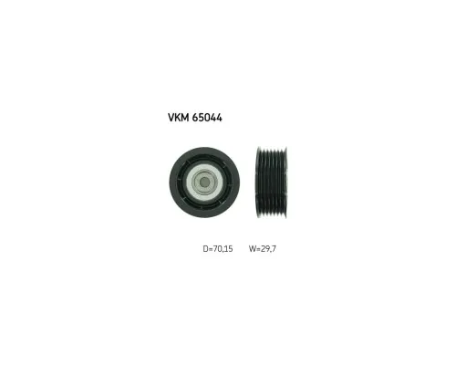 Ролик натягувача ременя SKF VKM 65044