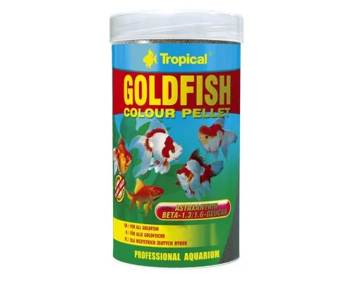 Корм для риб Tropical Goldfish Colour Pellet у гранулах 250 мл (5900469604748)
