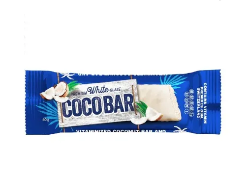 Батончик Вітапак Батончик вітамінізир.кокосовий COCO BAR в білій кондитерс (4820113925979)