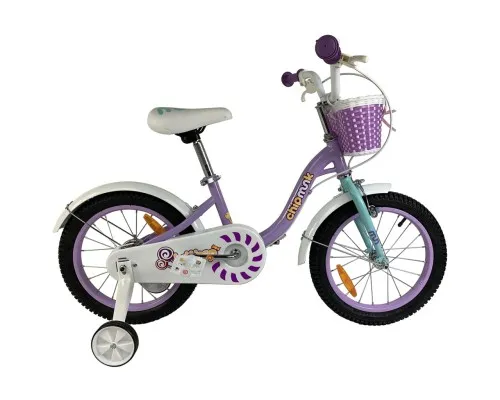 Дитячий велосипед Royal Baby Chipmunk Darling 16 Official UA фіолетовий (CM16-6-purple)