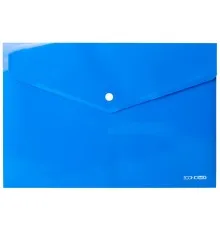 Папка - конверт Economix А4 180 мкм фактура "глянець", синя (E31301-02)