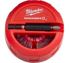 Набір біт Milwaukee SHOCKWAVE 15шт (4932430904)