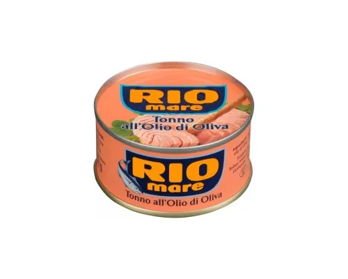 Рибні консерви Rio Mare Тунець в оливковій олії 12х80 г (8004030100725)