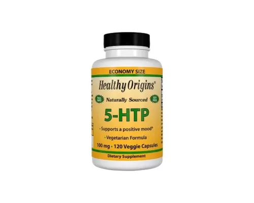 Амінокислота Healthy Origins 5-HTP (Гідрокситриптофан) 100мг, 120 гелевих капсул (HO35082)