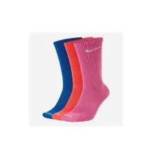 Шкарпетки Nike U NK EVERYDAY PLUS LTWT CREW 3PR DC7537-902 42-46 3 пари Мультиколор (194500697874)