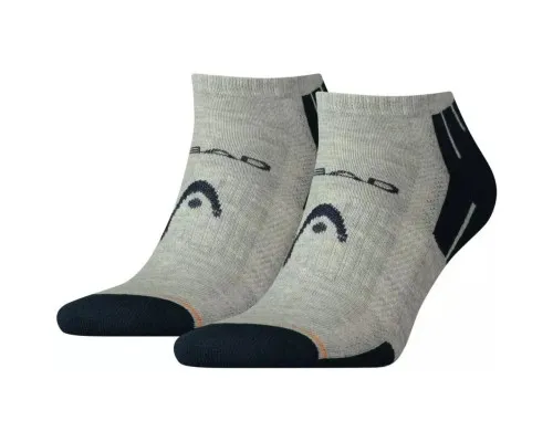 Шкарпетки Head Performance Sneaker 2 пари 741017001-650 Сірий/Синій 35-38 (8718824326795)