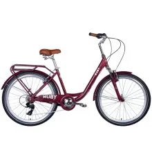 Велосипед Dorozhnik Ruby AM Vbr 26" 17" ST 2024 Темно-червоний (OPS-D-26-258)