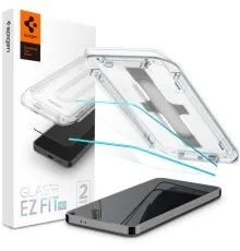 Скло захисне Spigen Samsung Galaxy S24 tR EZ Fit HD (2 Pack) (AGL07440)