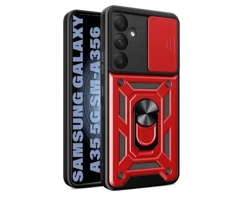 Чохол до мобільного телефона BeCover Military Samsung Galaxy A35 5G SM-A356 Red (711017)