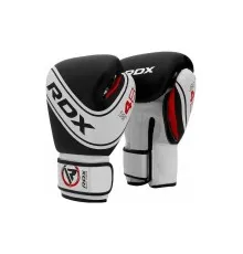 Боксерські рукавички RDX 4B Robo Kids White/Black 6 унцій (JBG-4B-6oz)