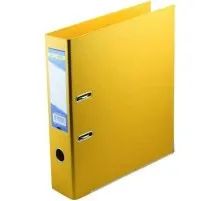 Папка - реєстратор Buromax А4 double sided, 70мм, PP, yellow, built-up (BM.3001-08c)