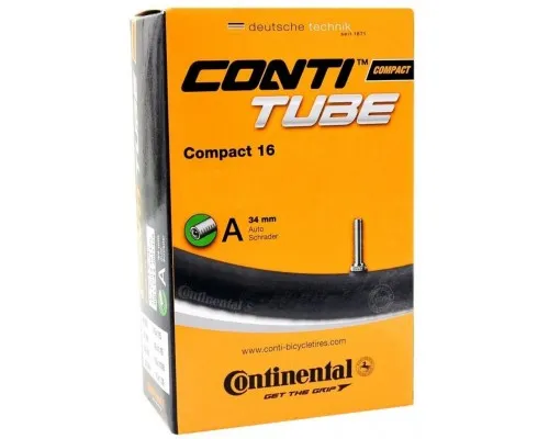 Велосипедна камера Continental Compact 16 Wide 50-305 / 62-305 A34 (181131)