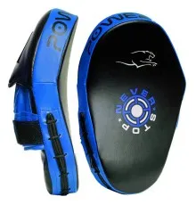 Лапы боксерские PowerPlay 3051 PU Black/Blue (PP_3051_Blue)