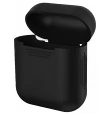 Чохол для навушників MakeFuture Apple AirPods Silicone Black (MCL-AA1/2BK)