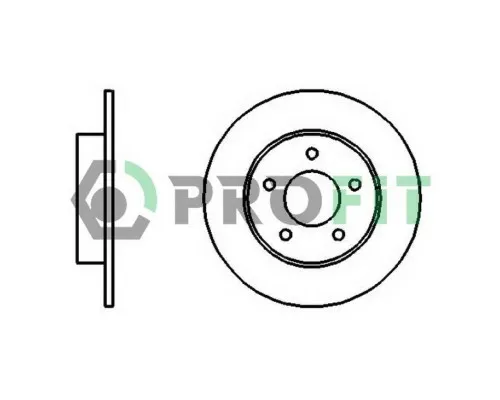 Тормозной диск Profit 5010-1383