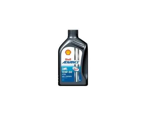 Моторное масло Shell Advance 4T Ultra 15W50 1л (5434)